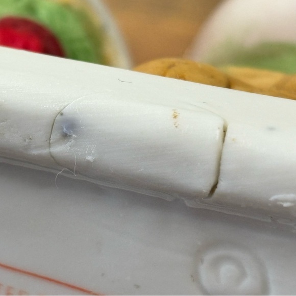 💕2/$20💕 Vintage Jasco Strawberry Patches Ceramic Votive Candle holder - Picture 9 of 11